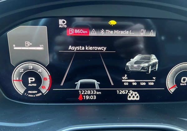 Audi A4 cena 139900 przebieg: 122900, rok produkcji 2020 z Góra małe 781